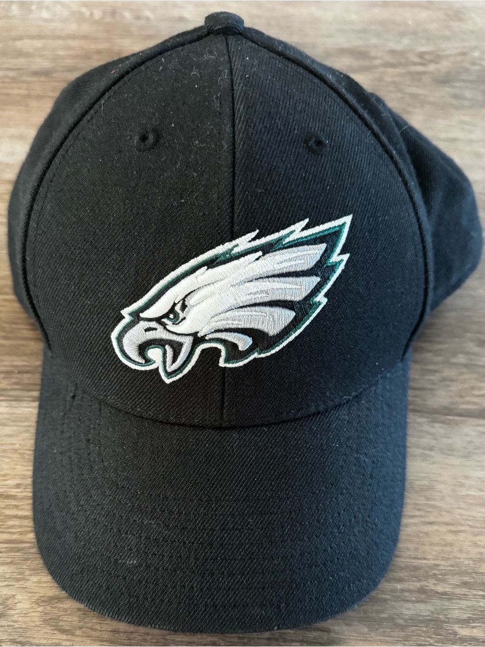 47 Brand Philadelphia Eagles Black Cap with White & Green Logo